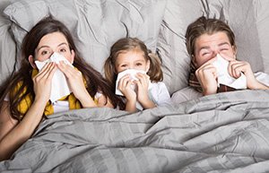 The mattress as health risk. Problem for many people by allergies